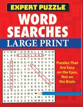 Paperback Word Search Puzzles Book: Large Print Activity Books for Adults [Large Print] Book