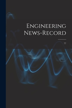 Paperback Engineering News-record; 77 Book