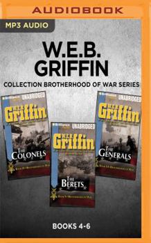 MP3 CD W.E.B. Griffin Brotherhood of War Series: Books 4-6: The Colonels, the Berets, the Generals Book