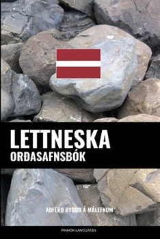 Paperback Lettneska Orðasafnsbók: Aðferð Byggð á Málefnum [Icelandic] Book