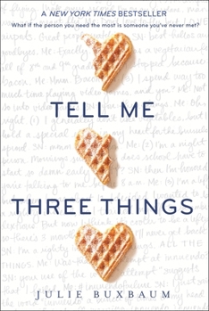 Paperback Tell Me Three Things Book