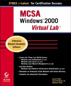 Paperback McSa: Windows 2000 Virtual Lab Book
