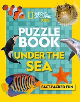 Paperback Puzzle Book Under The Sea Book