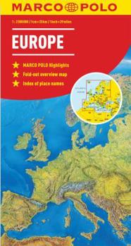 Map Europe Marco Polo Map Book