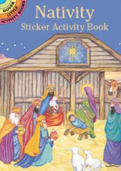 Paperback Nativity Sticker Activity Book