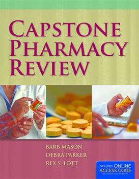 Paperback Capstone Pharmacy Review & Navigate Testprep Book