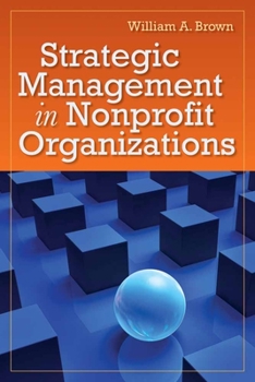 Paperback Strategic Management in Nonprofit Organizations Book