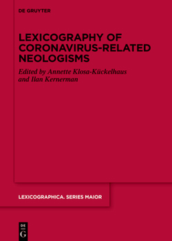 Hardcover Lexicography of Coronavirus-Related Neologisms Book