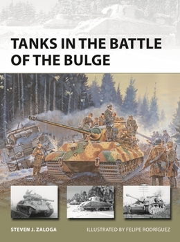 Paperback Tanks in the Battle of the Bulge Book