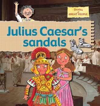 Hardcover Julius Caesar's Sandals Book