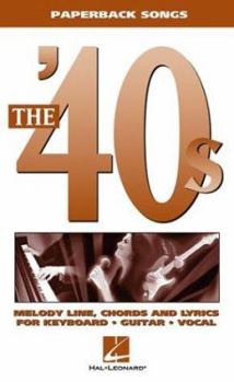 Paperback The '40s: Paperback Songs Book