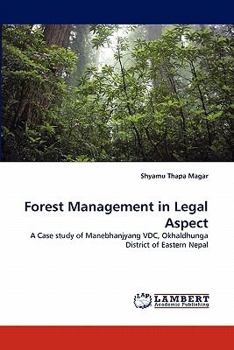 Paperback Forest Management in Legal Aspect Book