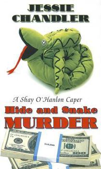 Hardcover Hide and Snake Murder [Large Print] Book