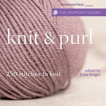 Paperback Knit & Purl: 250 Stitches to Knit Book