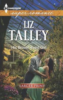 Mass Market Paperback His Brown-Eyed Girl [Large Print] Book