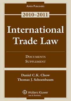 Paperback International Trade Law: Documents Supplement Book