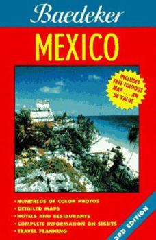 Paperback Baedeker Mexico Book