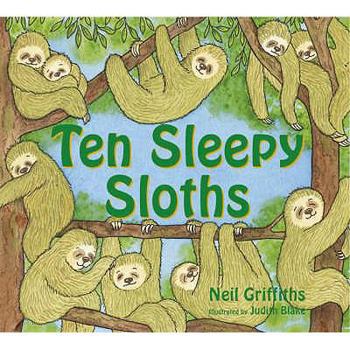 Paperback Ten Sleepy Sloths Book