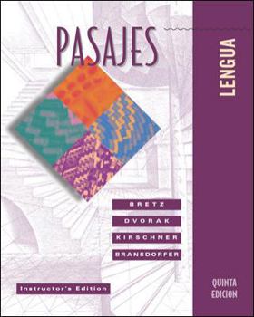 Paperback Pasajes (English and Spanish Edition) Book