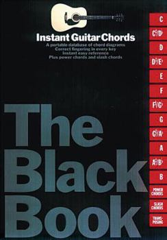 Paperback The Black Book - Instant Guitar Chords Book