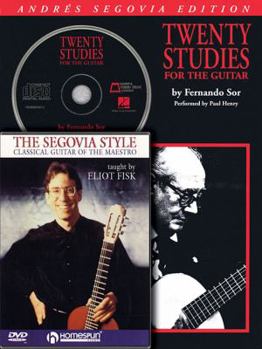 Paperback Segovia Guitar Bundle Pack: Includes Segovia 20 Studies for the Guitar (Book/CD) and the Segovia Style (DVD) Book