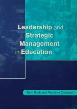 Paperback Leadership and Strategic Management in Education Book