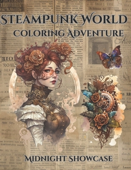 Paperback Steam Punk World Coloring Adventure Book