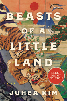 Paperback Beasts of a Little Land [Large Print] Book