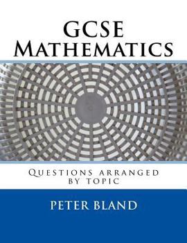 Paperback GCSE Mathematics: Questions arranged by topic Book