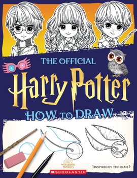 Paperback The Official Harry Potter How to Draw Book