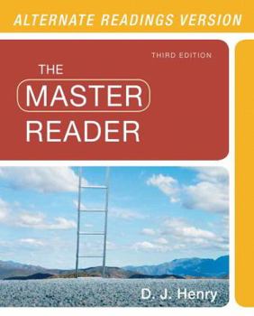Paperback The Master Reader: Alternate Readings Version Book