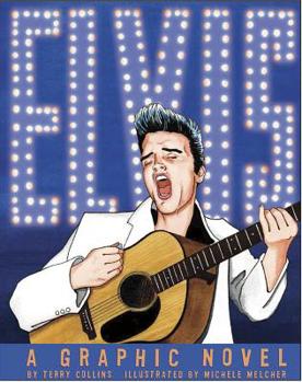 Paperback Elvis: A Graphic Novel Book