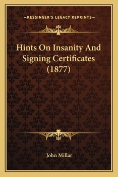 Hints On Insanity And Signing Certificates