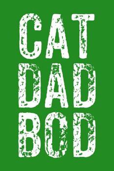 Paperback Cat Dad Bod: Guitar Tab Notebook 6x9 120 Pages Book