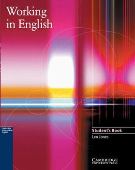 Paperback Working in English Student's Book