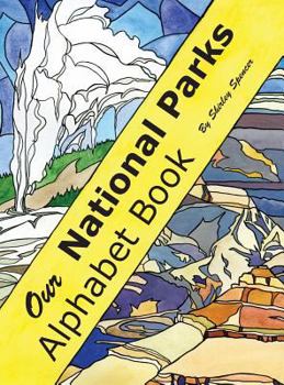 Hardcover Our National Parks Alphabet Book