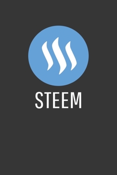 Steem Notebook: Lined Journal, 120 Pages, 6 x 9, Affordable Cryptocurrency, Blockchain Crypto Gift Journal Matte Finish