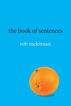 Paperback The Book of Sentences Book