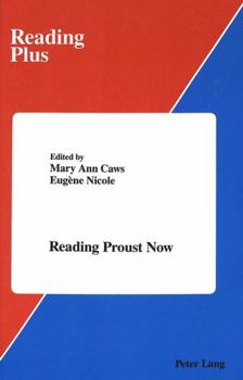 Hardcover Reading Proust Now Book