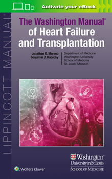 Paperback The Washington Manual of Heart Failure and Transplantation Book