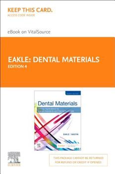Printed Access Code Dental Materials Elsevier eBook on Vitalsource (Retail Access Card): Clinical Applications for Dental Assistants and Dental Hygienists Book