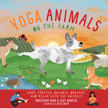 Hardcover Yoga Animals on the Farm Book