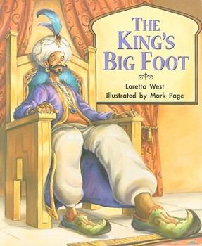 Paperback The King's Big Foot (Rigby on Our Way to English: Level H) Book