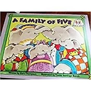 Paperback Steck-Vaughn Pair-It Premier: Student Reader Grade 1 Family of Five, a Book