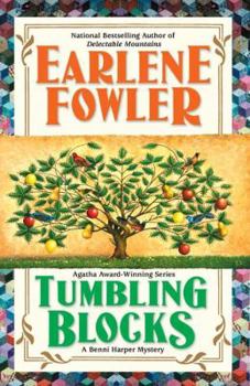 Hardcover Tumbling Blocks (Benni Harper Mystery) Book