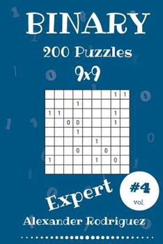 Paperback Binary Puzzles - Expert 200 vol. 4 Book