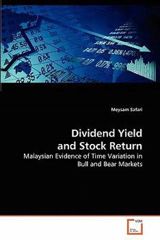 Paperback Dividend Yield and Stock Return Book