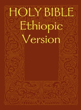 Hardcover HOLY BIBLE Ethiopic Version Book