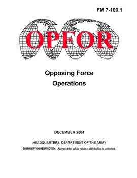 Paperback FM 7-100.1 Opposing Force Operations Book