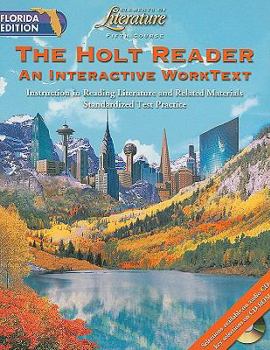 Paperback Florida Edition Holt Elements of Literature Reader, Fifth Course: An Interactive Worktext: Instruction in Reading Literature and Related Materials Sta Book